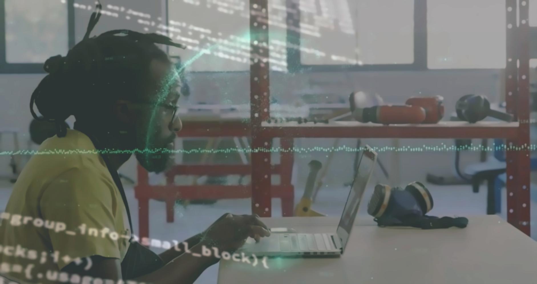Advanced 3D animation workspace showing professional game development tools